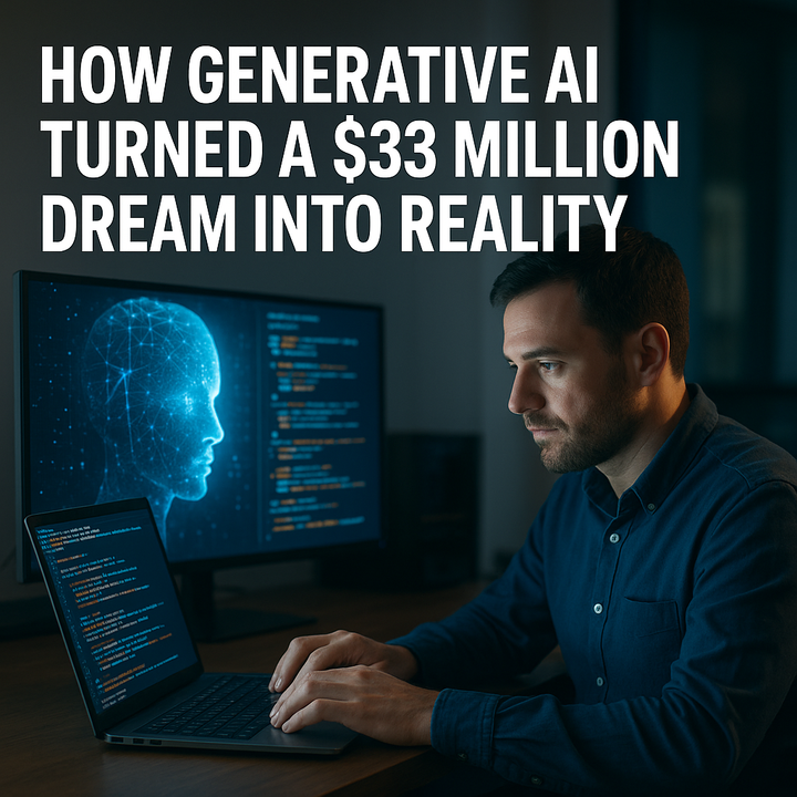 How Generative AI Turned a $33 Million Dream into Reality